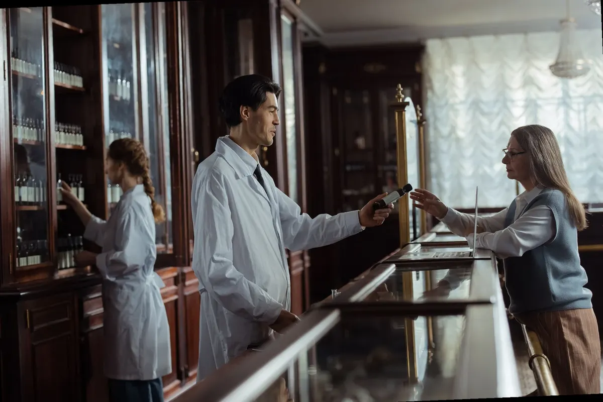 consulta en farmacia sobre medicamentos