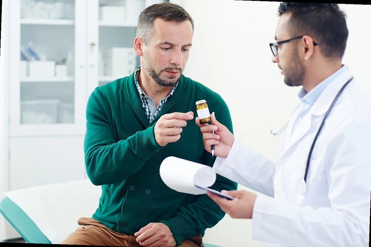 consulta médica sobre medicamentos